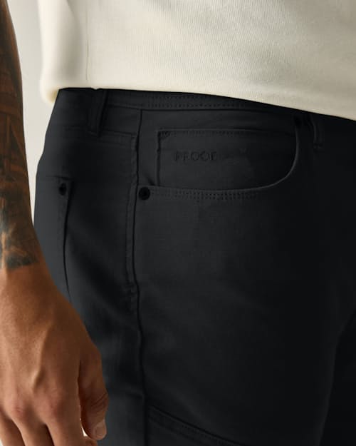 on model image of Rover Double-Knee Work Pant - HB Straight