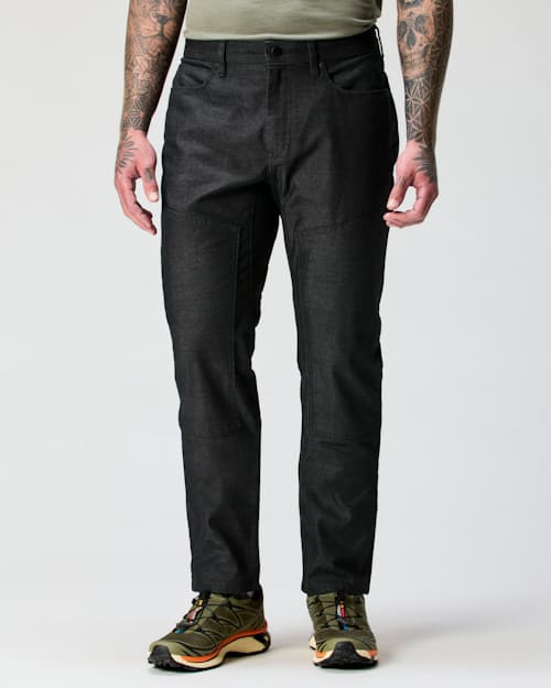 lifestyle image of Rover Double-Knee Work Pant - HB Straight