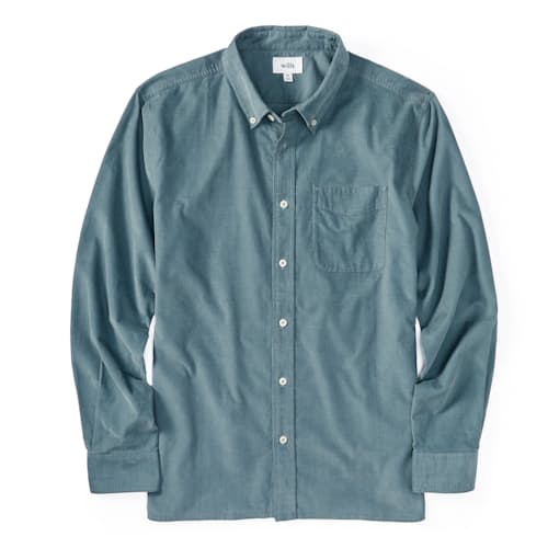 laydown image of Fine Corduroy Shirt