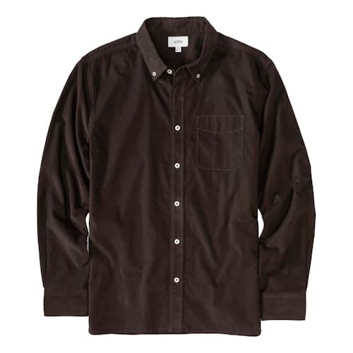 laydown image of Fine Corduroy Shirt