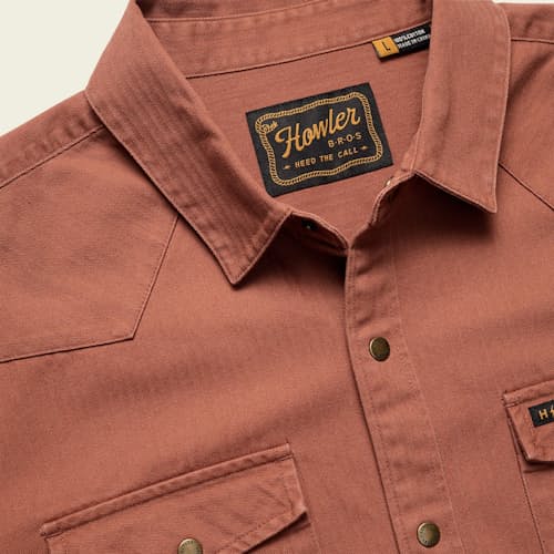 laydown detail image of Sawhorse Workshirt