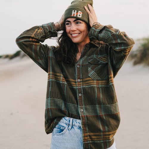lifestyle image of Harkers Flannel