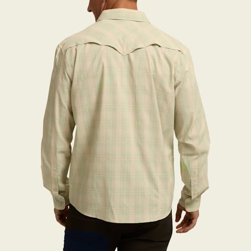 on model image of H Bar B Tech Longsleeve