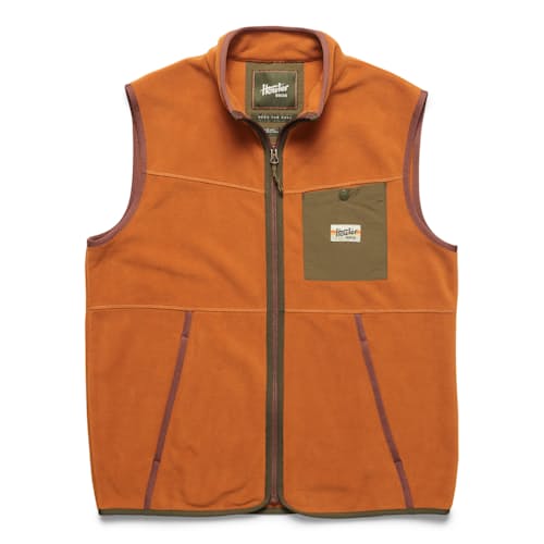 laydown image of Free Range Fleece Vest