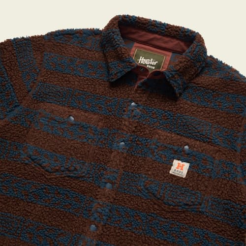 laydown detail image of Allegheny Fleece Overshirt