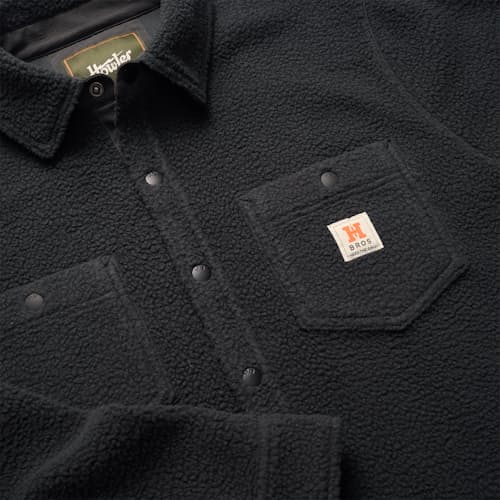 laydown detail image of Allegheny Fleece Overshirt