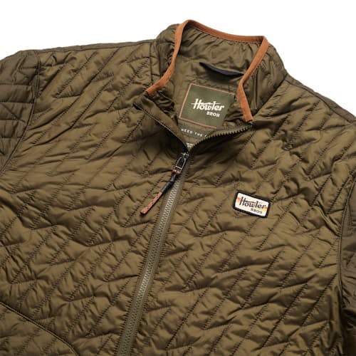 laydown detail image of Voltage Quilted Jacket