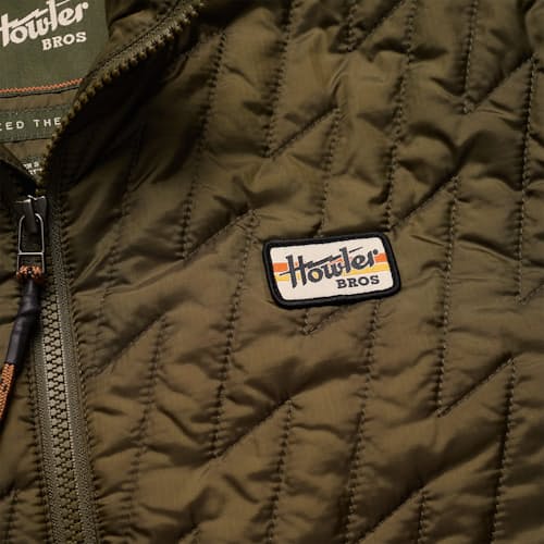 laydown detail image of Voltage Quilted Jacket