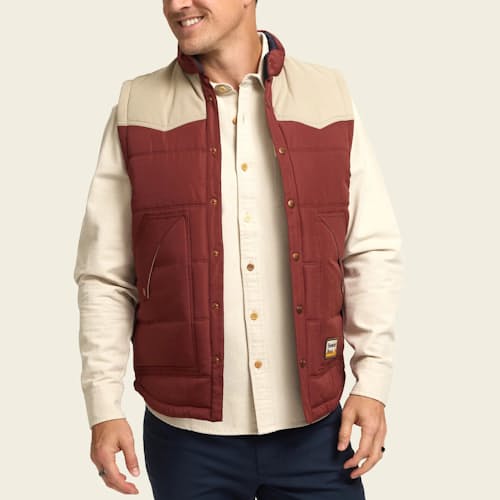 on model image of Rounder Vest