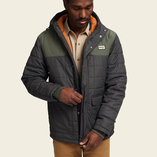 on model image of Spellbinder Insulated Parka
