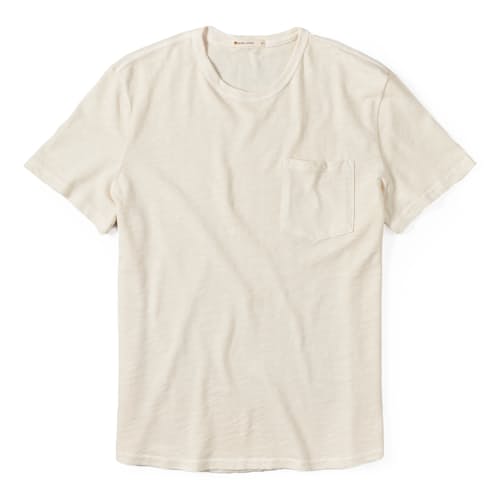 laydown image of Vintage Heavy Slub Pocket T-Shirt