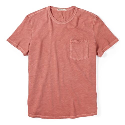 laydown image of Vintage Heavy Slub Pocket T-Shirt