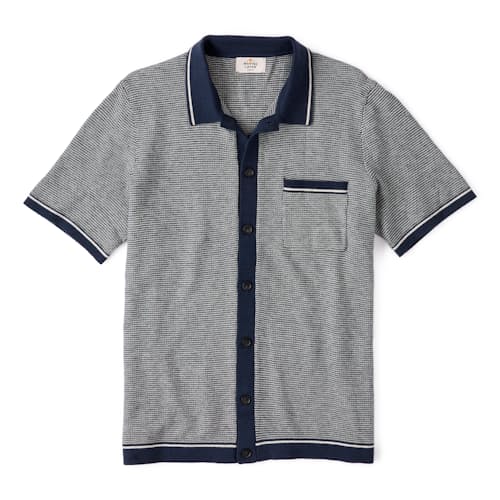 laydown image of Wyatt Sweater Polo