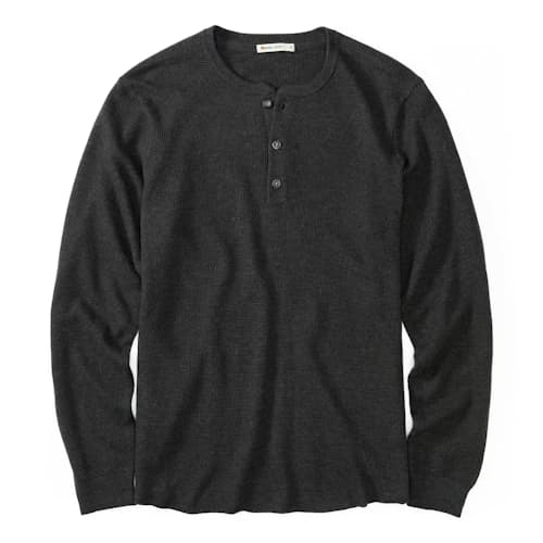 laydown image of Sweater Henley