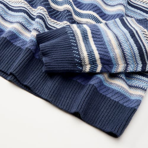 laydown detail image of Double Knit Jacquard Crew Sweater