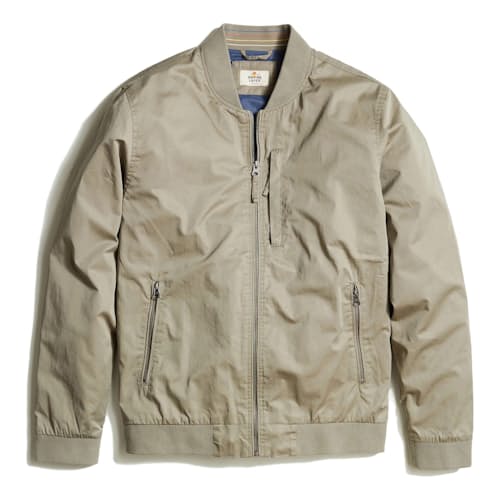 laydown image of Rossland Dry Waxed Bomber