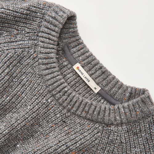 laydown detail image of Fisherman Crew Sweater
