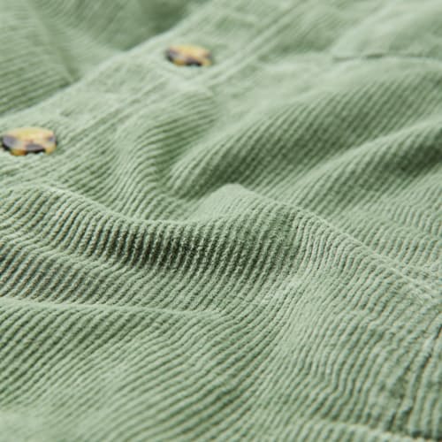 laydown detail image of Max Broken In Corduroy Overshirt