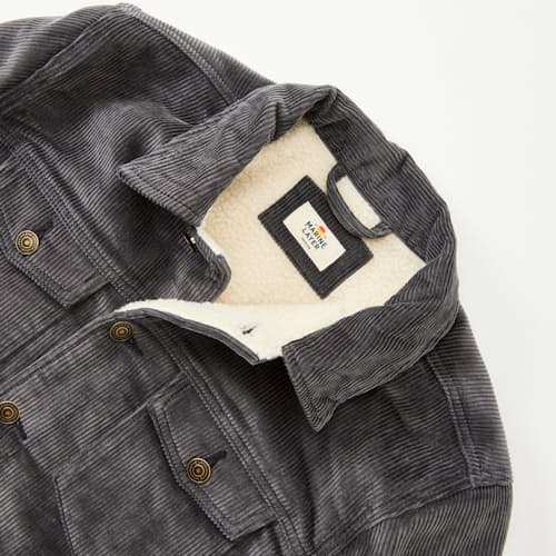 laydown detail image of Boise Corduroy Trucker