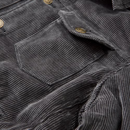 laydown detail image of Boise Corduroy Trucker