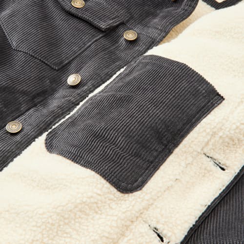 laydown detail image of Boise Corduroy Trucker