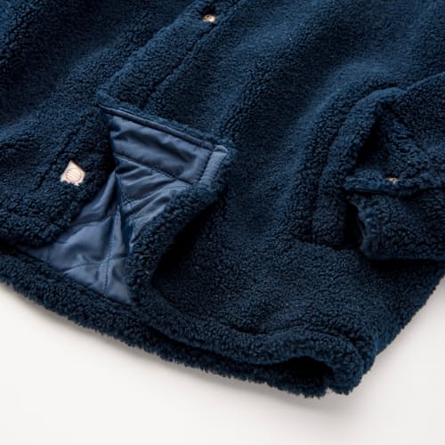 laydown detail image of Sherpa Fleece Overshirt
