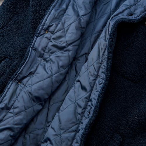 laydown detail image of Sherpa Fleece Overshirt