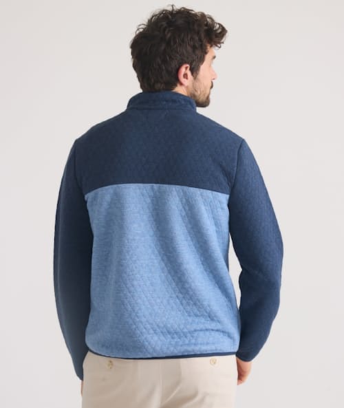 on model image of Corbet Pullover