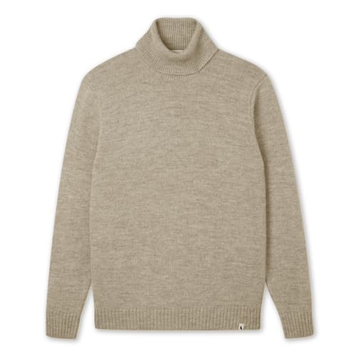 laydown image of Merino Wool Turtleneck