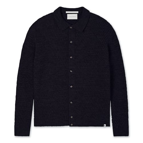 laydown image of Hampton Soft Washed Cardigan