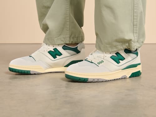lifestyle image of 550 Retro Court Sneaker
