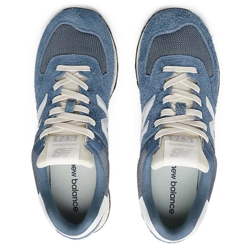 laydown image of 574 Suede and Mesh Sneaker