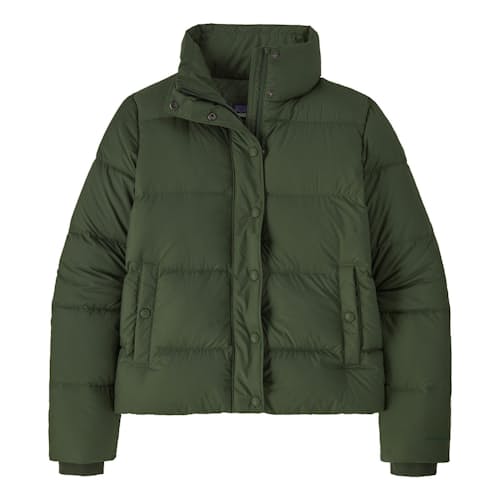 laydown image of Women's Silent Down Jacket