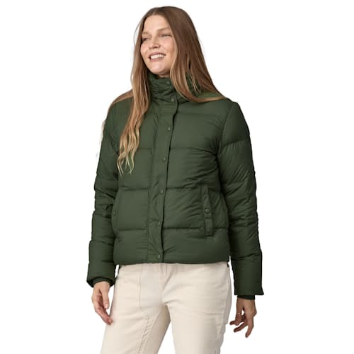 on model image of Women's Silent Down Jacket