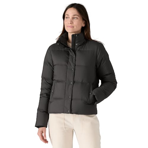 on model image of Women's Silent Down Jacket