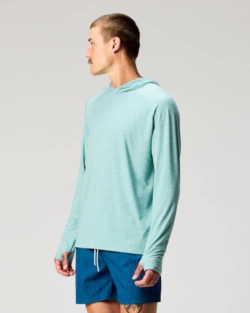 on model image of Sol Performance Hoodie