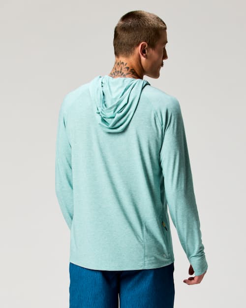 on model image of Sol Performance Hoodie
