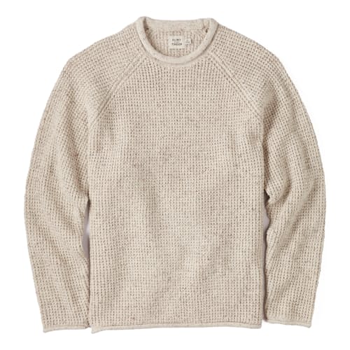 laydown image of Recycled Cotton Headlands Rollneck Sweater
