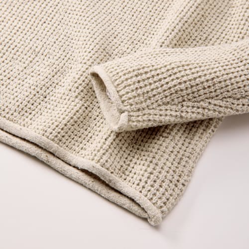 laydown detail image of Recycled Cotton Headlands Rollneck Sweater