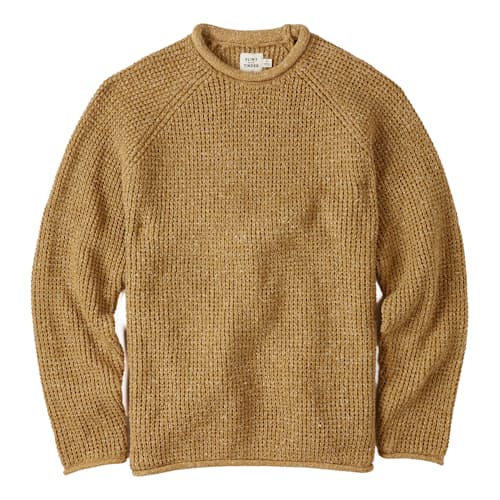 laydown image of Recycled Cotton Headlands Rollneck Sweater