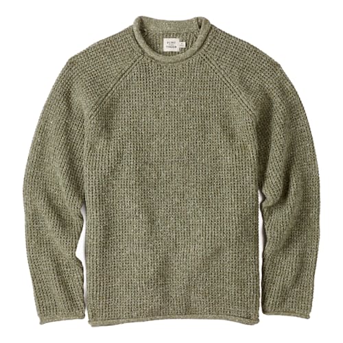laydown image of Recycled Cotton Headlands Rollneck Sweater