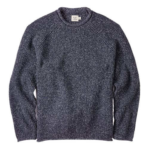laydown image of Recycled Cotton Headlands Rollneck Sweater