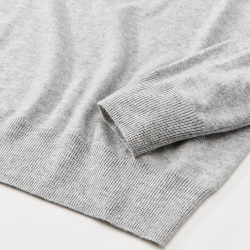 laydown detail image of Classic Cashmere Crewneck Sweater