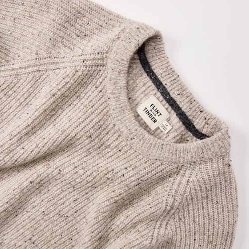 laydown detail image of Highlands Guide Crewneck Sweater