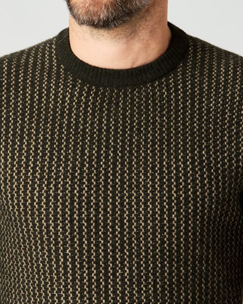 lifestyle image of Nordic Wool Crewneck Sweater