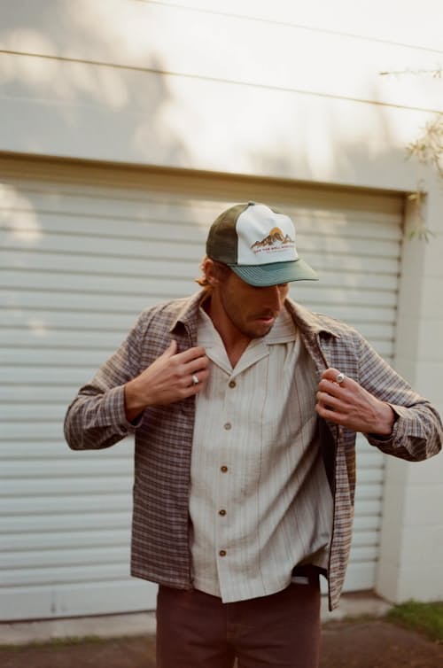 lifestyle image of Hills Trucker Cap
