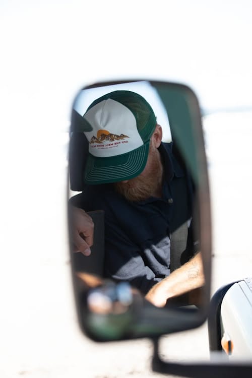 lifestyle image of Hills Trucker Cap