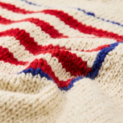laydown detail image of Flag Pullover