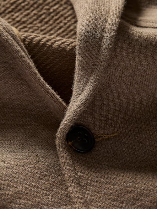 laydown detail image of Inlet Knit Blazer