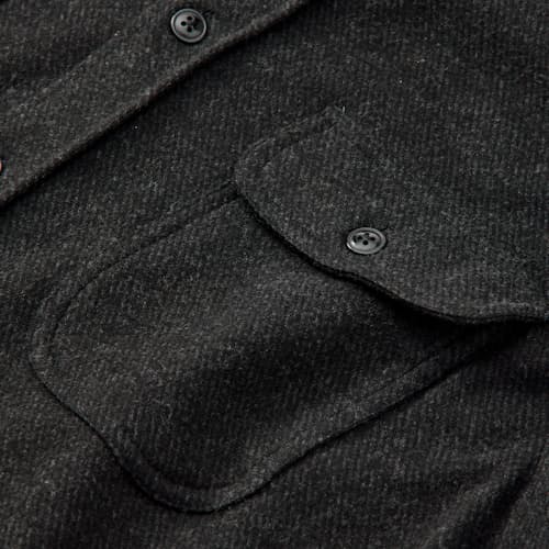 laydown detail image of Legend Sweater Flannel Shirt